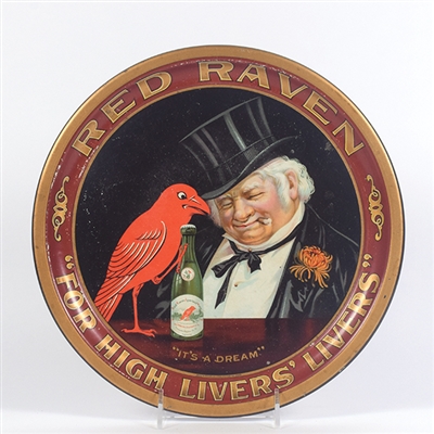 Red Raven High Livers Pre-Prohibition Serving Tray