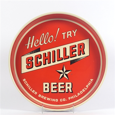 Schiller Beer 1930s Serving Tray
