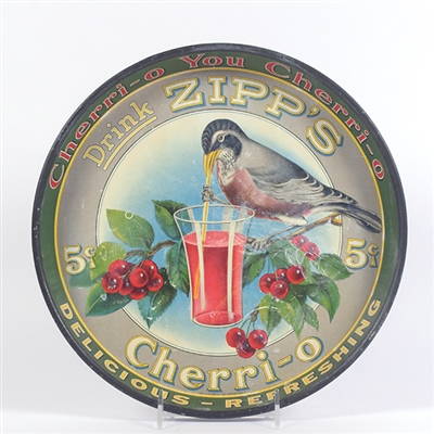 Zipps Cherri-O Pre-Prohibition Soft Drink Serving Tray