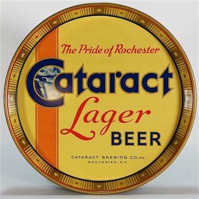 Cataract Pride Rochester Lager Beer Tray