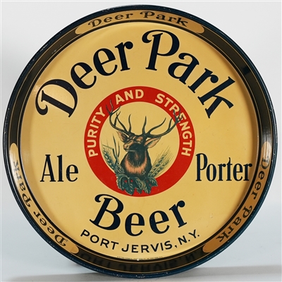 Deer Park Ale Beer Porter Purity Strength Tray