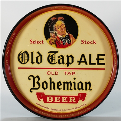Enterprise Select Stock Old Tap Ale Bohemian Beer Tray