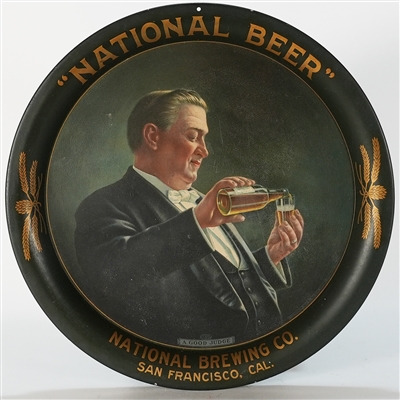 National Beer A Good Judge Tray