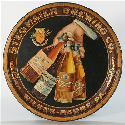 Stegmaier Wilkes Barre  Stock Lager Malt Extract Export Beer Tray