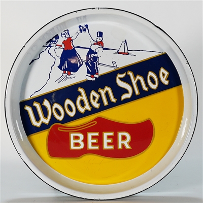 Wooden Shoe Beer Porcelain Tray