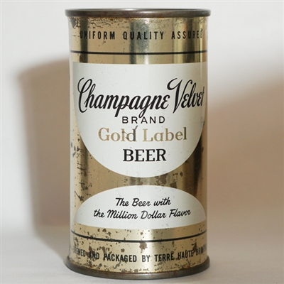 Champagne Velvet Gold Label Flat Top CCC 48-38