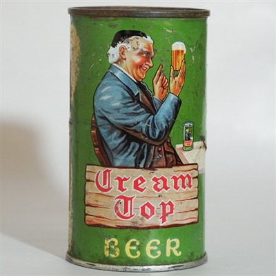 Cream Top Beer OI Flat Top 52-8