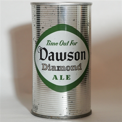 Dawsons Diamond Ale Zip Tab INTACT 58-18