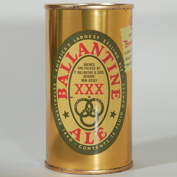 Ballantine Ale Flat Top GOLD OLIVE GREEN 33-18