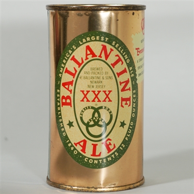 Ballantine Ale Flat Top A10 33-18