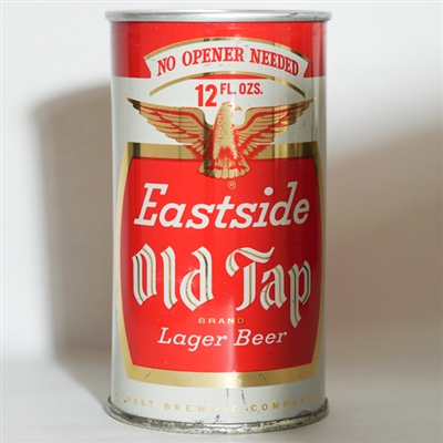Eastside Old Tap Lager Beer Zip Tab SHINY 60-37