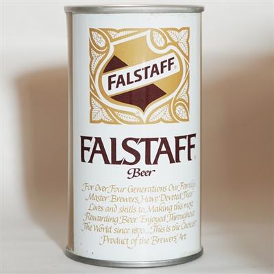 Falstaff Beer Pull Tab TEST BROWN UNLISTED 