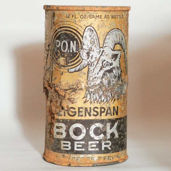Feigenspan Bock Beer OI Flat Top TOUGH CAN 63-7