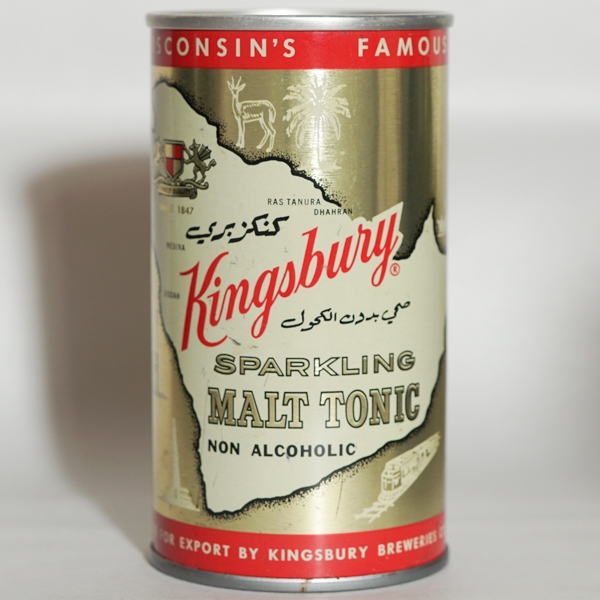 Kingsbury Sparkling Malt Tonic Flat Top METALLIC 88-19