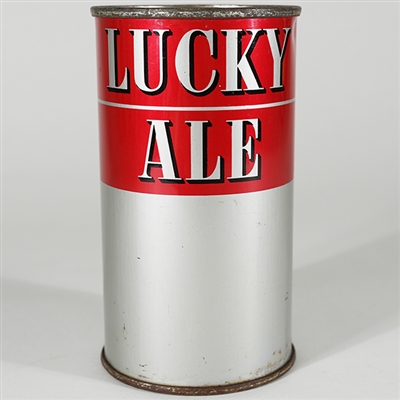Lucky ALE Flat Top Can RARE SHARP 93-1