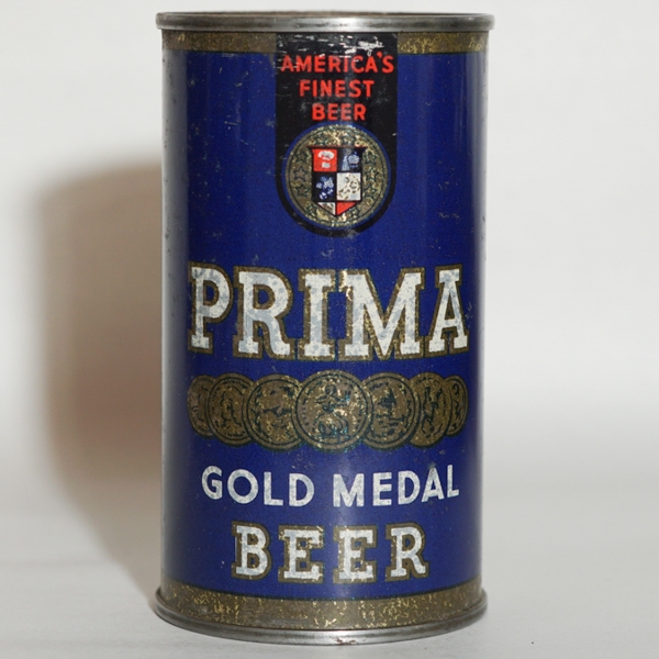 Prima Gold Metal Beer OI Flat Top 116-28