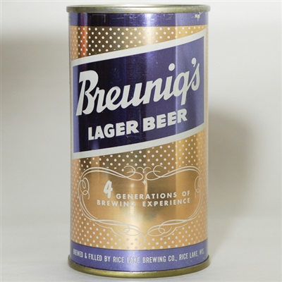 Breunigs Lager Beer Flat Top STRONG LID 41-20