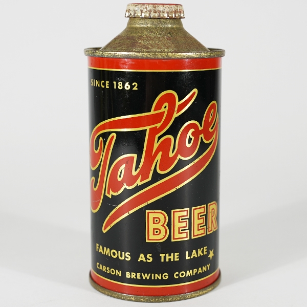 Tahoe Beer Since 1862 Cone Top TOUGH SWEET 186-21