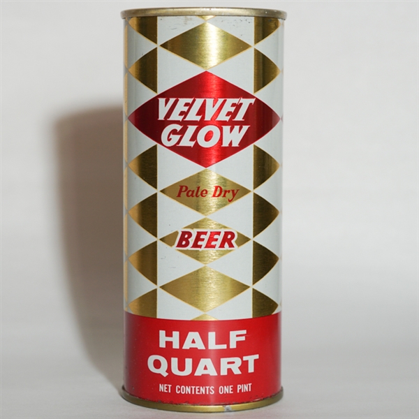 Velvet Glow Pale Dry Beer 16 OZ Pull Tab 169-2