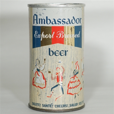 Ambassador Export Beer Zip Tab INTACT 33-13