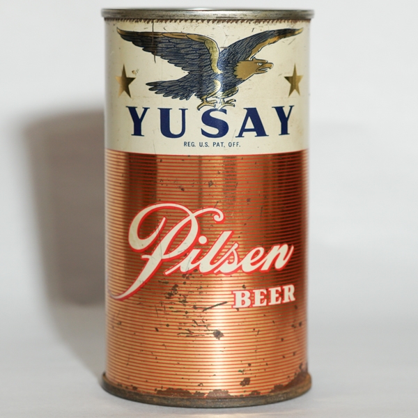 Yusay Pilsen Beer Flat Top RED OUTLINE 147-9