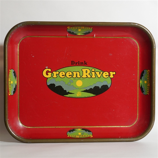 Green River Prohibition Soda Serving Tray 