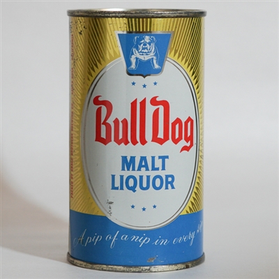 Bulldog Malt Liquor Flat Top STOUT LID CCC 45-33