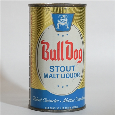 Bulldog Stout Malt Liquor Flat Top 45-38