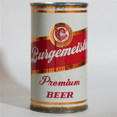 Burgermeister Beer Flat Top METALLIC BOCK LID 46-8