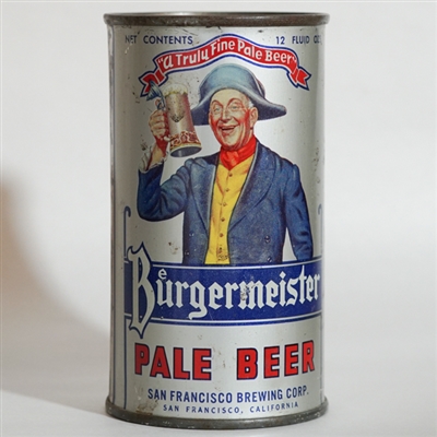 Burgermeister Pale Beer Flat Top 46-32