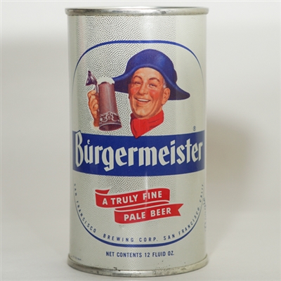 Burgermeister Pale Beer Flat Top MORE SILVER 46-36