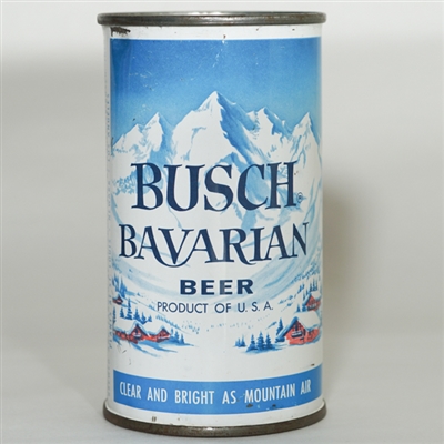 Busch Bavarian Beer Flat Top BLUE LETTERS FLORIDA TOP 47-21