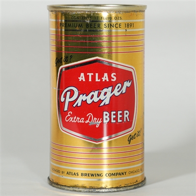 Atlas Prager Extra Dry Beer Flat Top 32-23