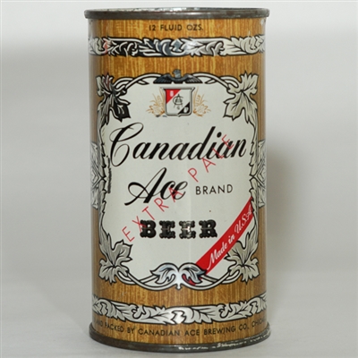 Canadian Ace Beer Flat Top STRONG LID 48-9