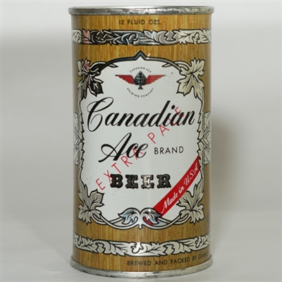 Canadian Ace Beer Flat Top EXTRA STRONG LID 48-10