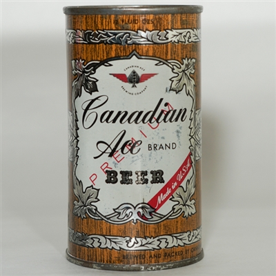Canadian Ace Beer Flat Top NATIONAL EXTRA STRONG LID 48-11