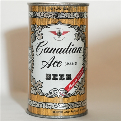 Canadian Ace Beer Flat Top EXTRA STRONG LID 48-14