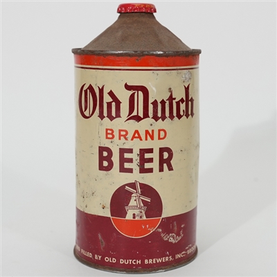 Old Dutch Beer Quart Cone Top