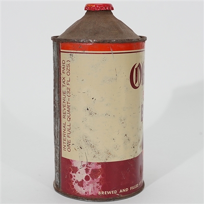 Old Dutch Beer Quart Cone Top