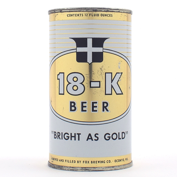 Eighteen 18-K Beer Flat Top 59-16