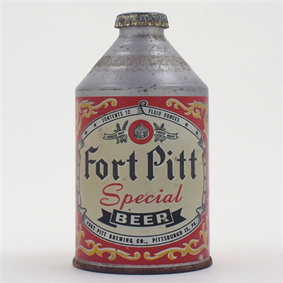 Fort Pitt Beer Crowntainer Cone Top NON-IRTP 194-12