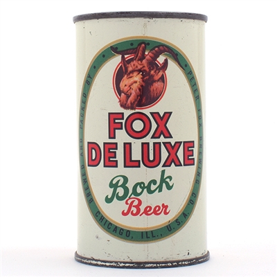 Fox De Luxe Bock Flat Top 65-9