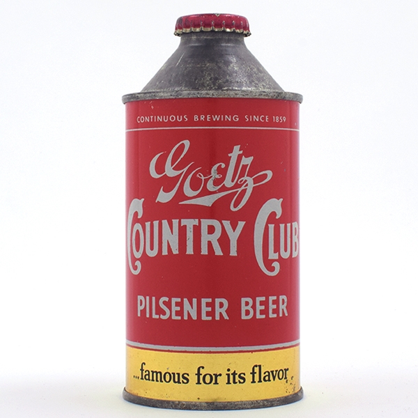 Goetz Country Club Beer Cone Top NON-IRTP 165-15