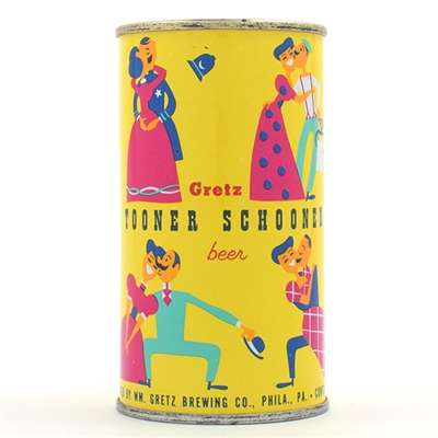 Gretz Tooner Schooner Flat Top WHOS KISSING HER 75-33