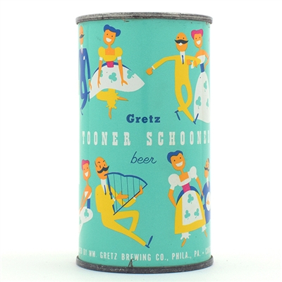 Gretz Tooner Schooner Flat Top WILD IRISH ROSE 75-40