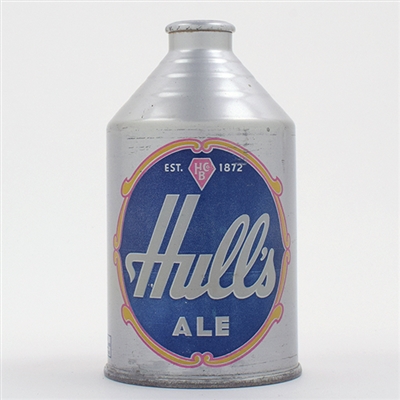 Hulls Ale Crowntainer Cone Top CLEAN 195-26