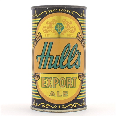 Hulls EXPORT Ale Flat Top RARE CLEAN 84-20