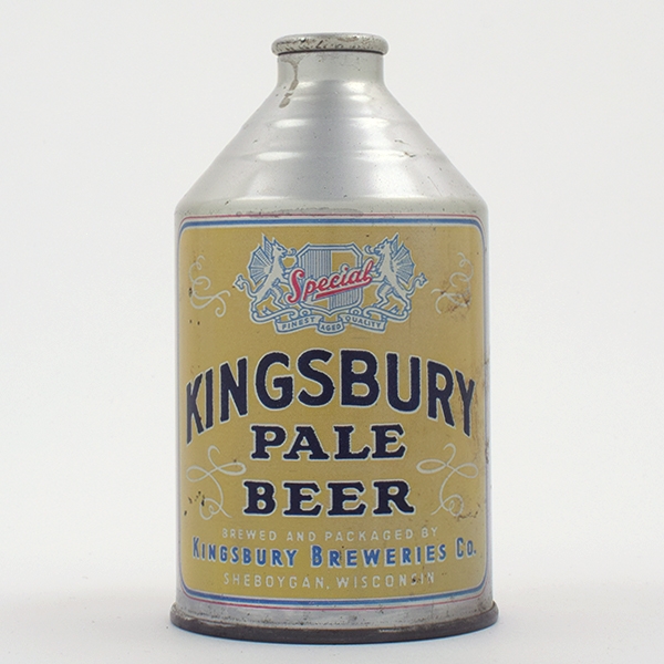 Kingsbury Beer Crowntainer Cone Top 196-8