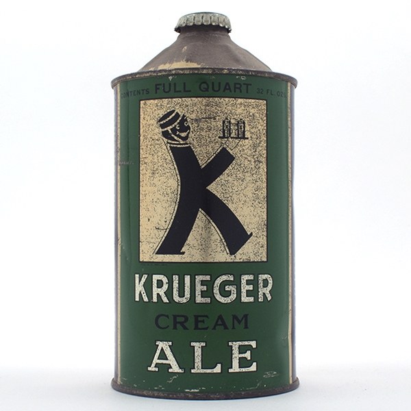 Krueger Ale Quart Cone Top 213-10