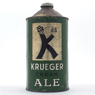 Krueger Ale Quart Cone Top 213-10